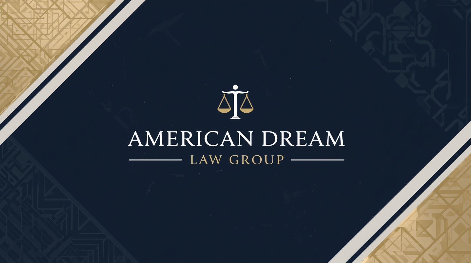 Diverse community under the American flag